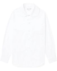 Comme des Garçons - Chemise À Col Claudine - Lyst