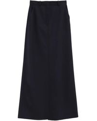 The Row - Roux Wollen Maxi-Rok - Lyst