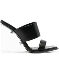 Alexander McQueen - Shard 115mm Wedge Sandals - Lyst