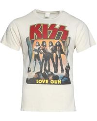 MadeWorn - Kiss Graphic-Print T-Shirt - Lyst