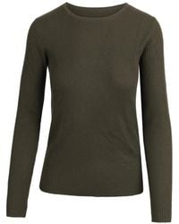 Max Mara - Ribbed-Knit Button-Cuff Sweater - Lyst