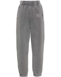 Alexander Wang - Essential Terry Classic Sweatpant Puff Paint Logo - Lyst