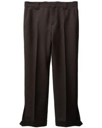 Versace - Pantalon De Costume En Mohair Mélangé - Lyst