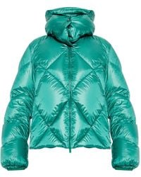 Add - Quilted-Hooded Jacket - Lyst