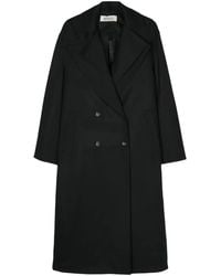 Rohe - Double-Breasted Wool Midi Coat - Lyst
