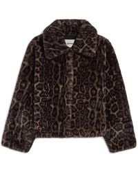 Apparis - Elis Leopard-Print Jacket - Lyst