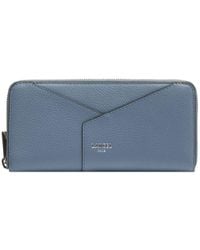 Lancel - Long Envelope Zip Around Wallet - Lyst