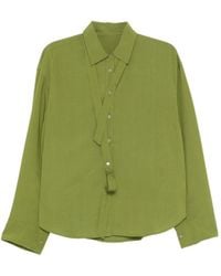 JNBY - Gestreepte Blouse Met V-Hals - Lyst