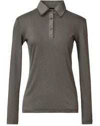 Fabiana Filippi - Polo con botones y manga larga - Lyst