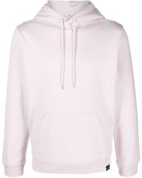 Courreges - Logo-embroidered Cotton Hoodie - Lyst