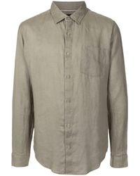 Osklen - Chest-Pocket Linen Shirt - Lyst