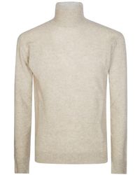Altea - Jersey Lupetto De Cachemira Con Cuello Alto - Lyst