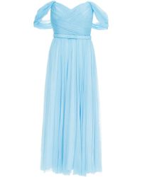 Ana Radu - Off-Shoulder Tulle Dress - Lyst
