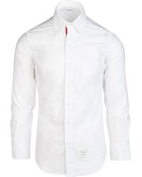 Thom Browne - Grosgrain Placket Oxford Shirt - Lyst