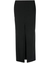 Philosophy Di Lorenzo Serafini - Gonna Lunga Svasata Con Spacco - Lyst