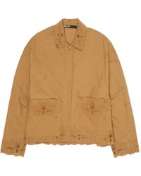 Bimba Y Lola - Broderie Anglaise Scalloped Jacket - Lyst