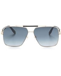 Marc Jacobs - Logo-engraved Navigator-frame Sunglasses - Lyst