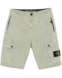 Stone Island - コンパスバッジ ショートパンツ - Lyst