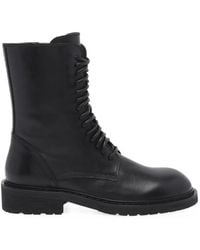 Ann Demeulemeester - Danny Lace-Up Ankle Boots - Lyst