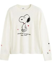 Chinti & Parker - X Peanuts Snoopy-Motif Sweater - Lyst