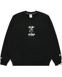 Aape By A Bathing Ape - Sweater Met Ronde Hals En Print - Lyst