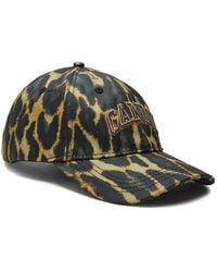 Ganni - Printed Nylon Cap - Lyst