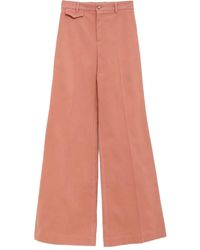 Chloé - Boot Cut High Waist Trousers - Lyst
