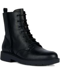 Geox - Spherica Ec1 Lace-Up Zip Boots - Lyst