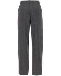 Coperni - Herringbone-Pattern Trousers - Lyst