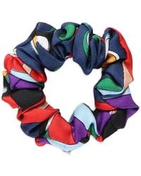 PUCCI - Fontane-Print Scrunchie - Lyst