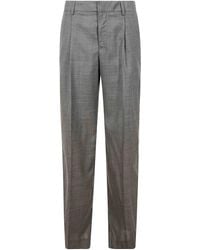 PT Torino - Pantalones de lana con pinzas - Lyst