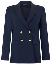 Brooks Brothers - Double-Breasted Button Blazer - Lyst