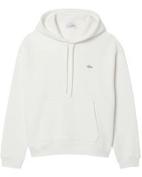 Lacoste - Heavy Fleece Hoodie - Lyst
