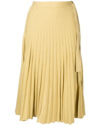 3.1 Phillip Lim - Pleated Wool-Blend Midi Skirt - Lyst
