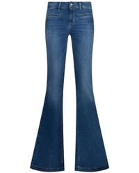 Liu Jo - Low-Rise Flared Jeans - Lyst