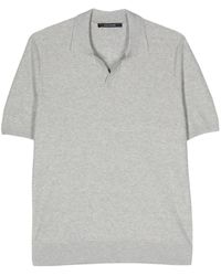 Tagliatore - Strukturiertes Poloshirt - Lyst