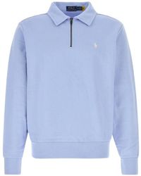 Polo Ralph Lauren - Sweat En Coton À Col Zippé - Lyst