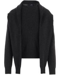 arch4 - Gewickelter Kaschmirpullover - Lyst
