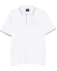 Paul & Shark - Contrast-Trim Polo Shirt - Lyst