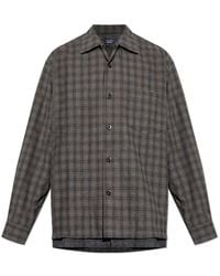 Comme des Garçons - Plaid-Pattern Shirt - Lyst