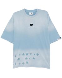 Aape By A Bathing Ape - Star-Print Tie-Dye T-Shirt - Lyst