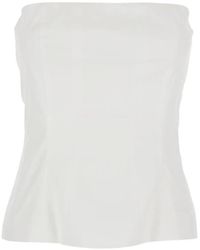 FEDERICA TOSI - Strapless Top - Lyst