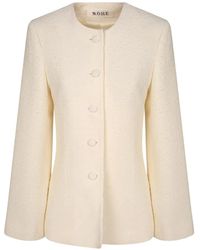 Rohe - Button-Up Collarless Jacket - Lyst