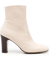 Chie Mihara - Manel Leather Ankle Boots - Lyst