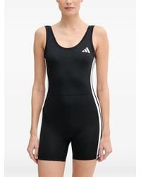 adidas - Logo-Print Playsuit - Lyst