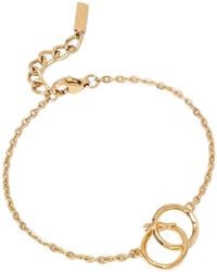 Trussardi - Bracelet À Breloque Ronde - Lyst