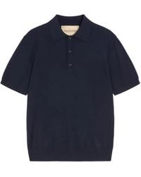Valentino Garavani - Wool Polo With Vlogo Embroidery - Lyst