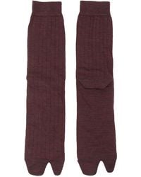 Maison Margiela - Chaussettes Tabi - Lyst