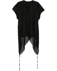 Masnada - T-Shirt Con Design A Inserti - Lyst