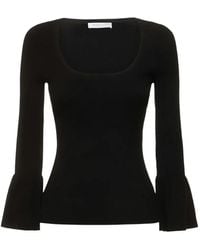 Michael Kors - Flared-Sleeve Top - Lyst
